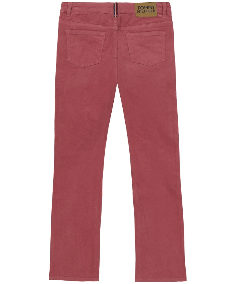 Tommy Hilfiger Big Girls Stretch Corduroy Flare Jean