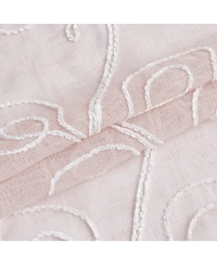 Dainty Home Stella Linen Look 76" W x 63" L Grommet Window Panel Set