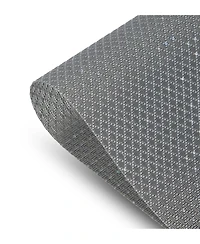 Dainty Home Sparkles Texteline Outdoor Dining Set Textured Design Reversible 12" x 18" Rectangular Placemats Set of 6