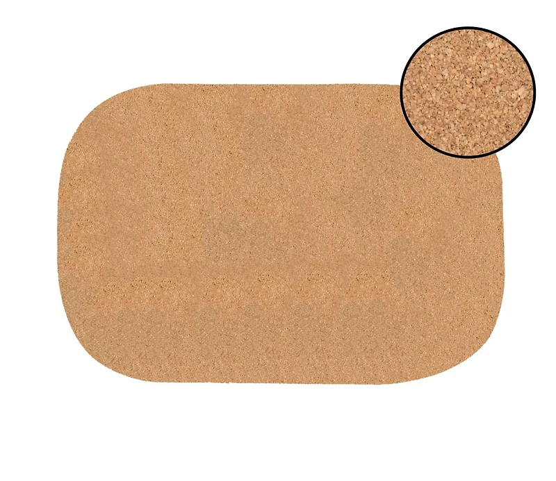 Dainty Home Marble Cork Place Mats, Washable Placemats , 12" x 18" Set of 8, Heat Resistant Placemats, Non Slip, Table Mat, for Kitch