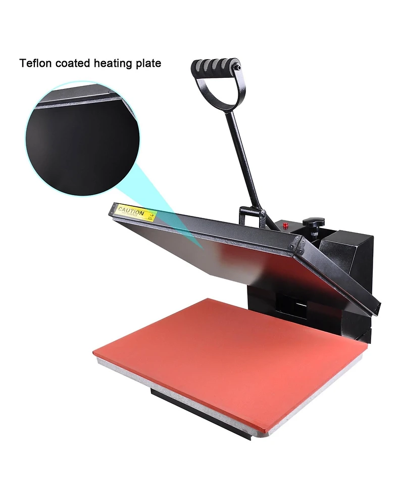 Pnr High Pressure 16"x20" Heat Press Machine Sublimation Transfer Printing Lcd Timer Counter