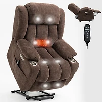 Mondawe Chenille Power Lift Recliner Chair