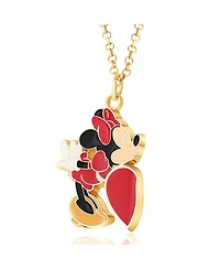 Disney Minnie & Mickey Mouse 2 Piece Necklace Set