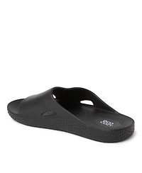 Dearfoams Men's EcoCozy Sustainable Comfort Slide Sandal
