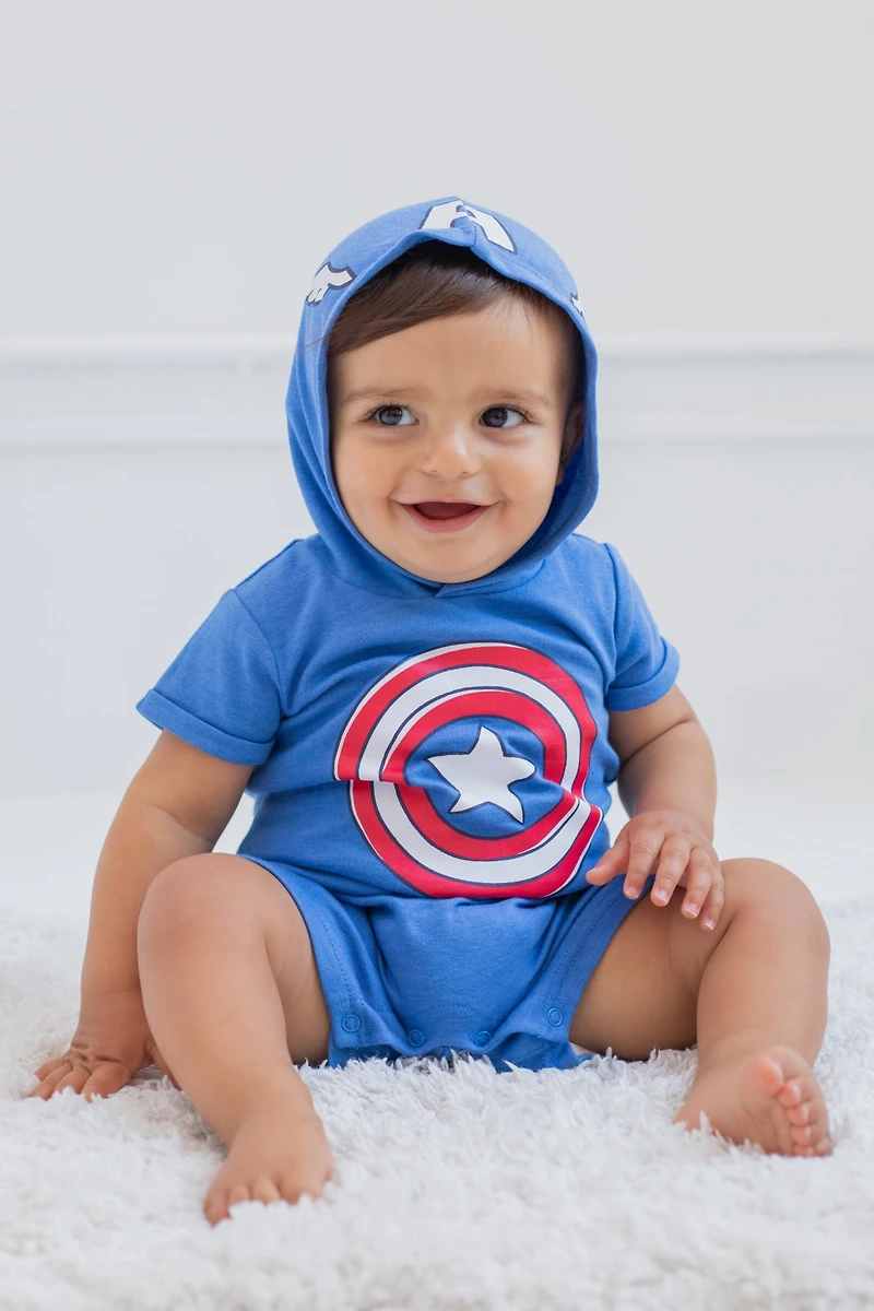 Avengers Baby Boys Cosplay Romper