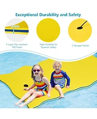 Vebreda 3-Layer Relaxing Tear-proof Water Mat-Yellow