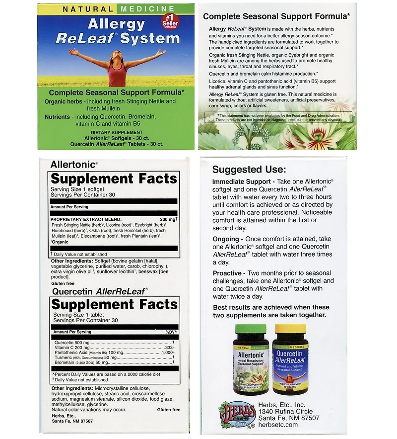 Trace Minerals Allergy ReLeaf System