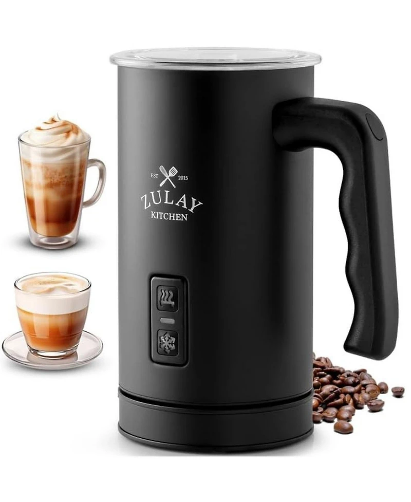 Zulay Kitchen 4-in-1 Automatic Milk Frother and Steamer - AeroFroth