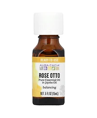 Aura Cacia Pure Essential Oil in Jojoba Oil Rose Otto