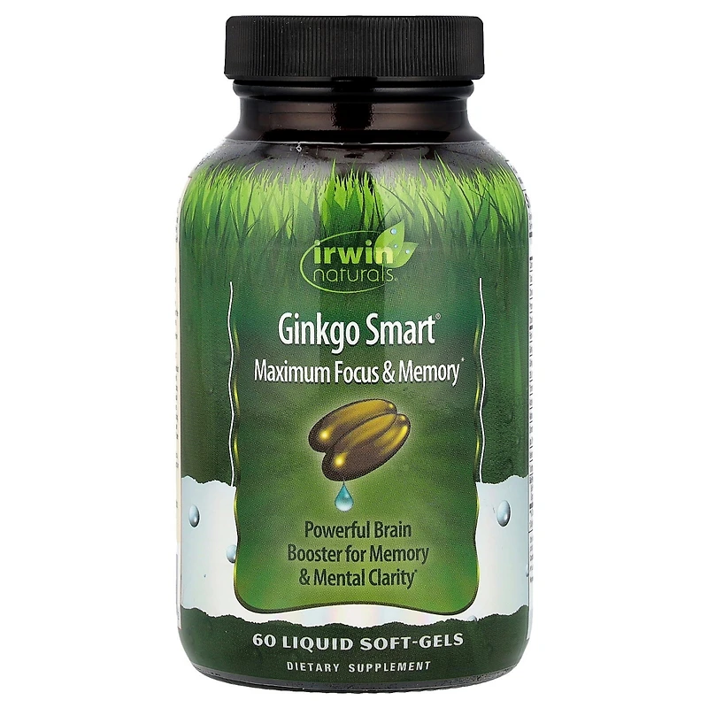 Irwin Naturals Ginkgo Smart Maximum Focus & Memory