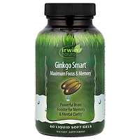 Irwin Naturals Ginkgo Smart Maximum Focus & Memory