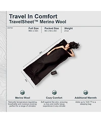 Cocoon - Premium - TravelSheet - Merino Wool