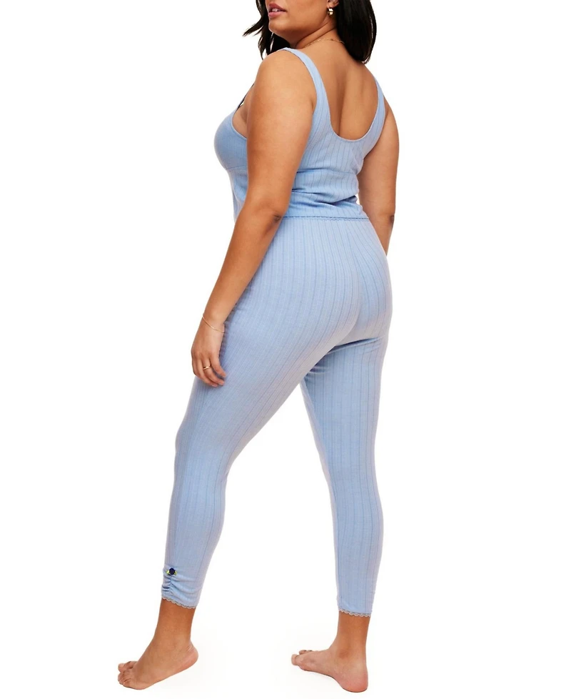 Adore Me Plus Gema Pajama Tank And Legging Set