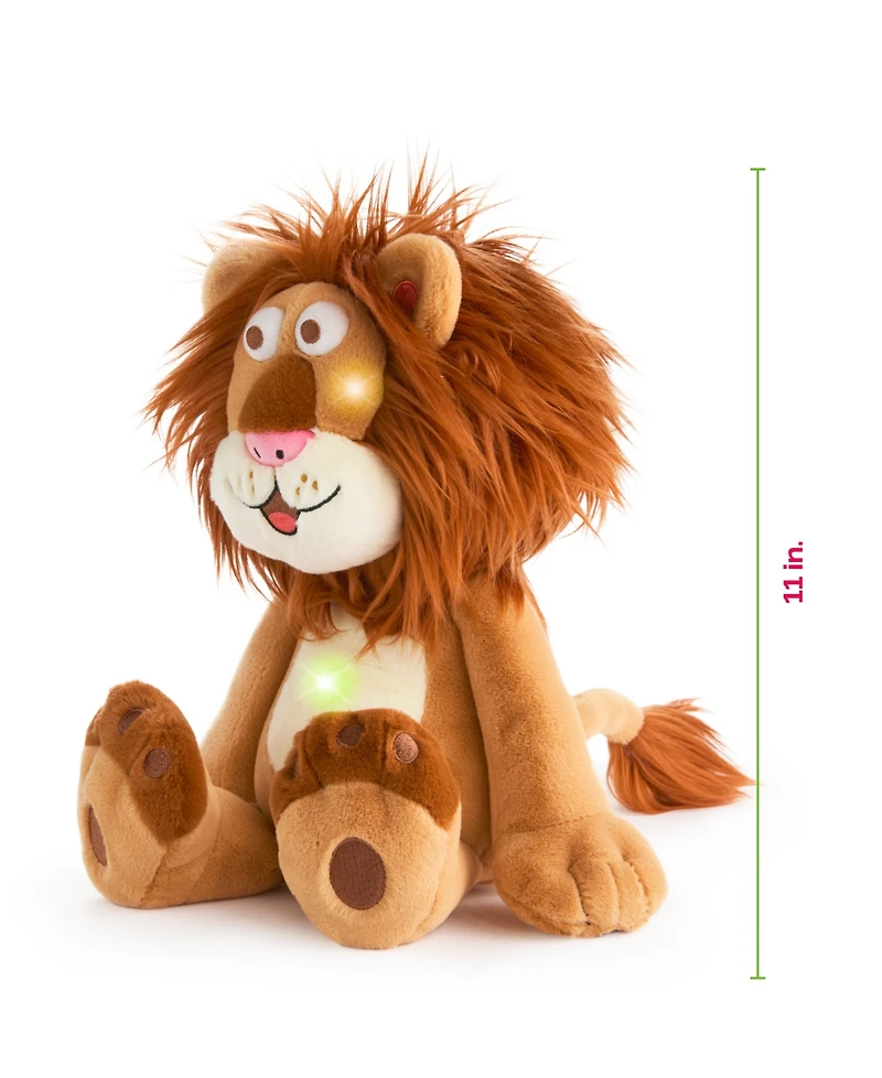 Geoffrey's Toy Box Led Light-Up Plush Lion, Created for Macy's