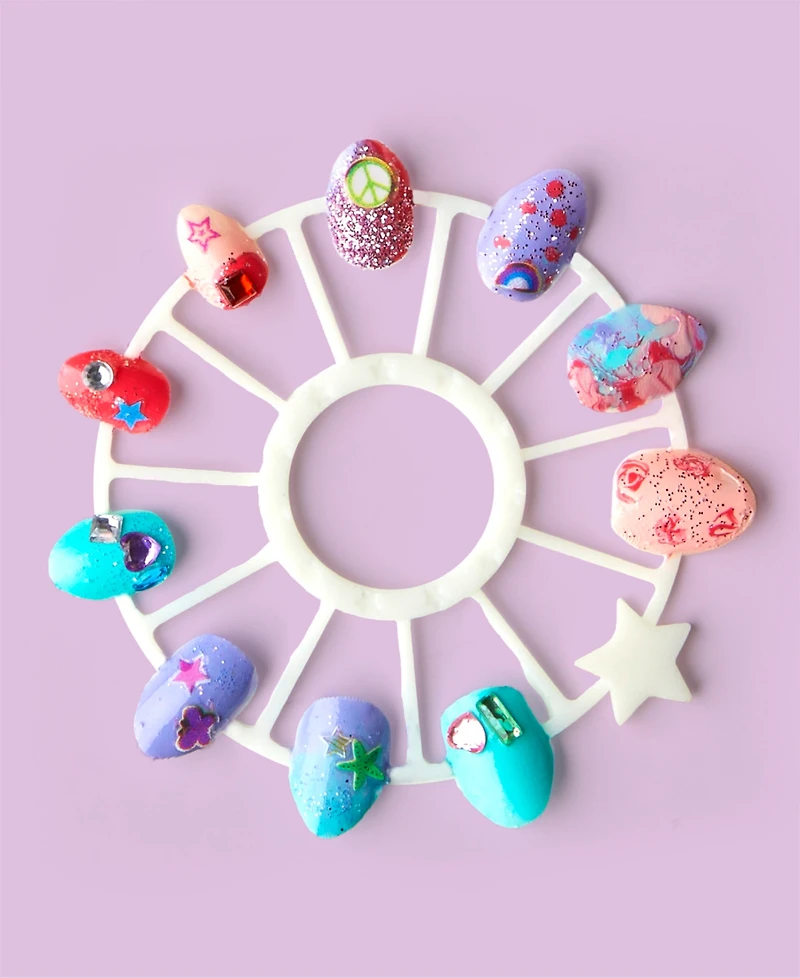 Geoffrey's Toy Box Airbrush Glitter Salon Nail Design Studio Kit, Created for Macy's