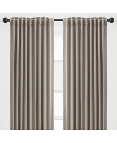 Chanasya Premium 2-Panel Ornamental Damask Classy Room Darkening Curtains - 3-in-1 Back Tab, Rod Pocket