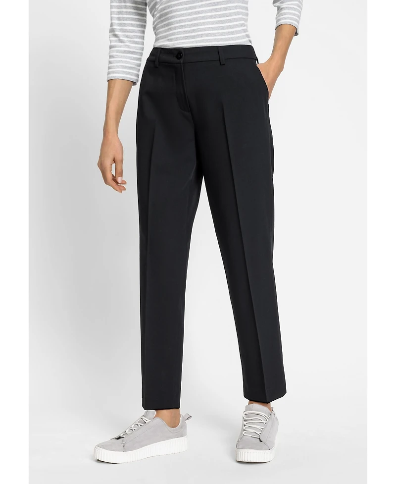 Olsen Women's Lisa Fit Straight Cropped Trouser
