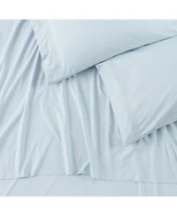 Chanasya Premium Embossed Light Gray Twin Size Bed Sheets Set 3-Piece - Soft Stripe Diamond Pattern 1 Flat Sheet 1 Fitted Sheet 1 Pillowcase