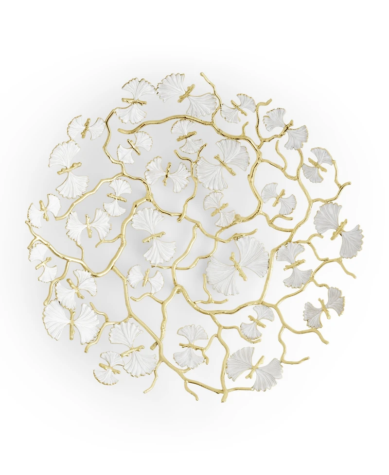 Michael Aram Butterfly Ginkgo Gold Centerpiece Platter