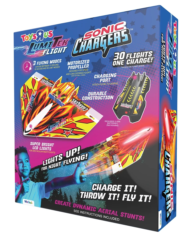 LumiTEK Fire Hawk Sonic Charger Flight