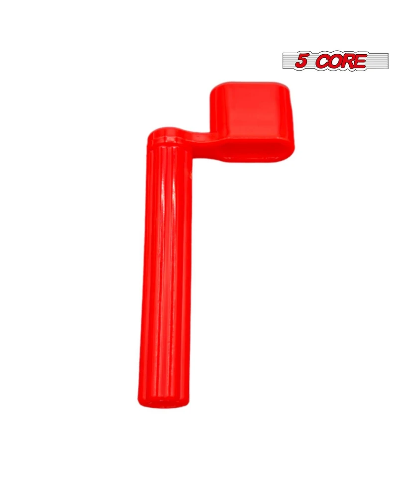 5 Core Guitar String Winder Bridge Pin Remover 6Pcs Acoustic Electric Guitars Repair Maintenance Tool Peg Puller Strings Extractor - Sw S Red 6PCS