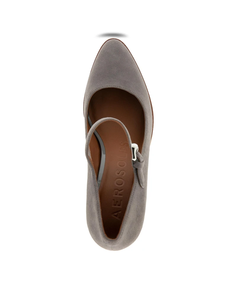 Aerosoles Women's Lois Ornamented Strap Pumps