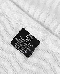 Superior Clara Cotton Textured Striped Lightweight Woven Blanket, California King