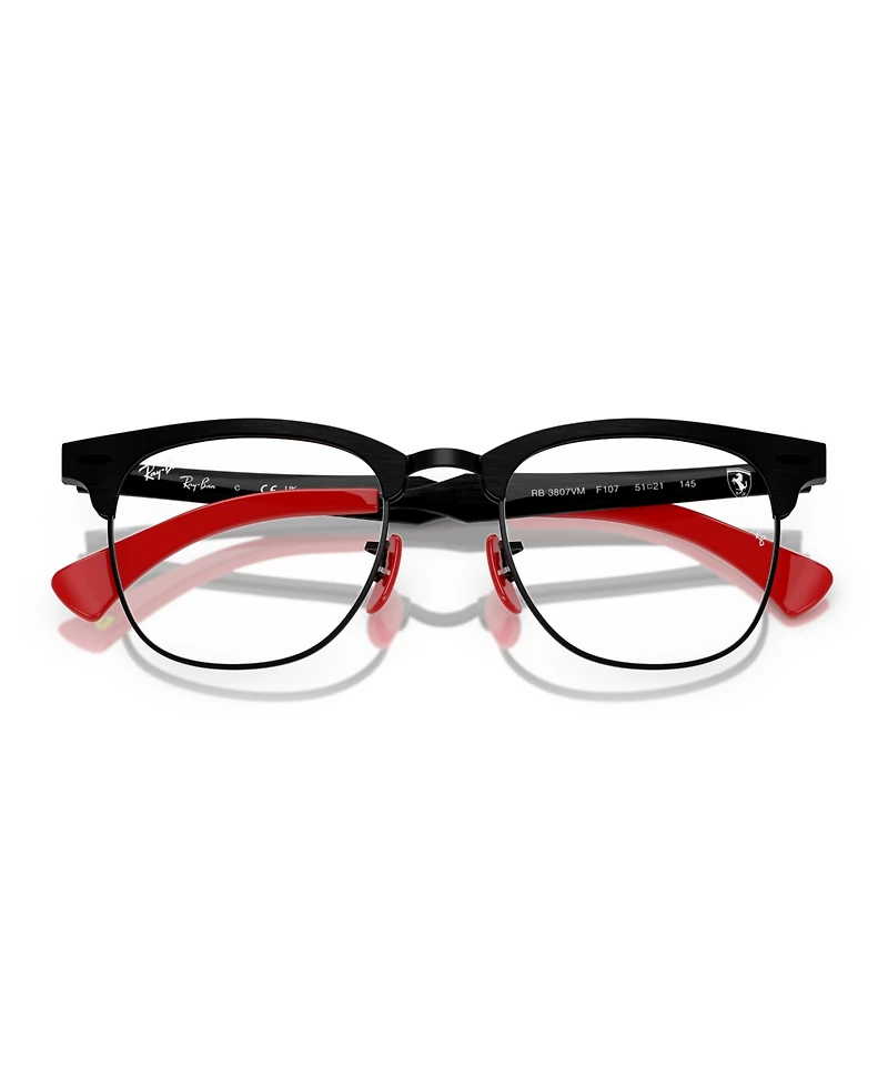 Ray-Ban Unisex Rb4443vm Optics Scuderia Ferrari Collection Eyeglasses, RB3807VM