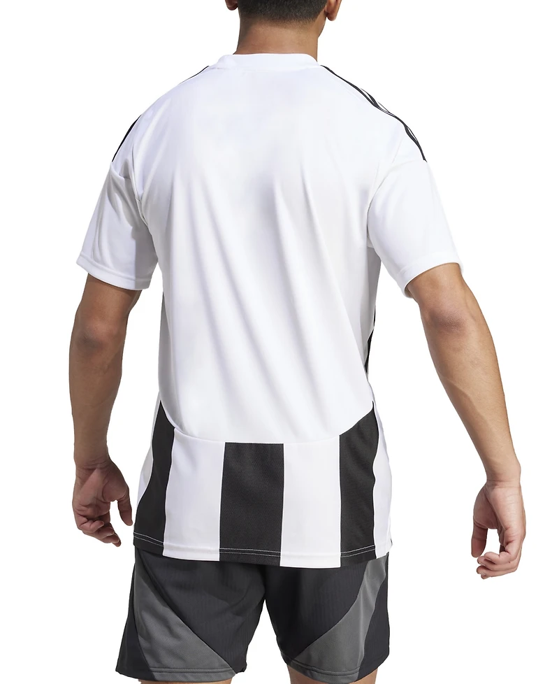 adidas Men's Stripe Logo Jersey T-Shirt
