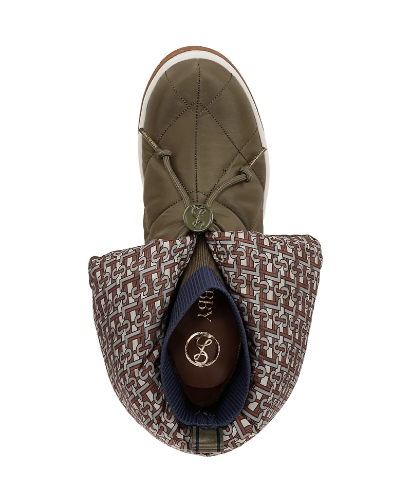 Sam and Libby Women's Cruz Fold Over Puffer Cold Weather Booties