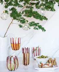 Vietri Nuovo Stripe Wine Glass