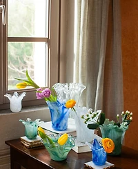 Vietri Onda Glass Petite Vase
