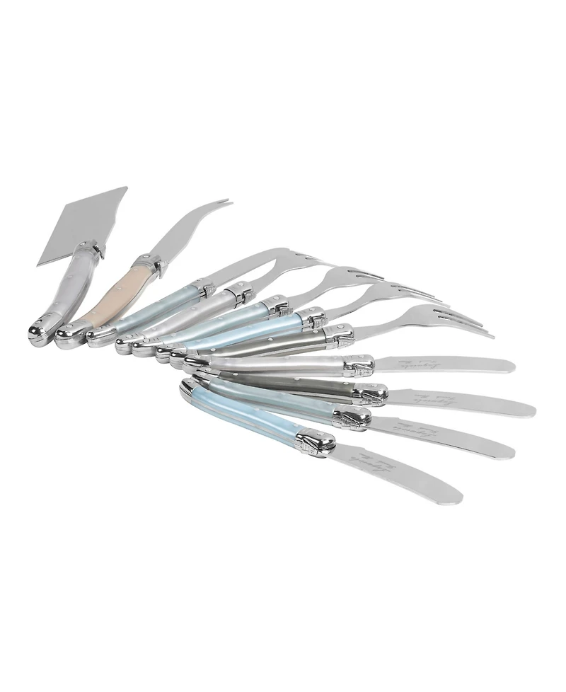 French Home Ultimate Laguiole Charcuterie 11-Piece Set with Handles