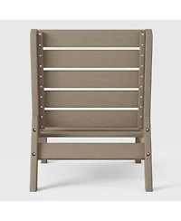 WestinTrends Outdoor Hdpe Deep Seating Modular Armless Patio Chair