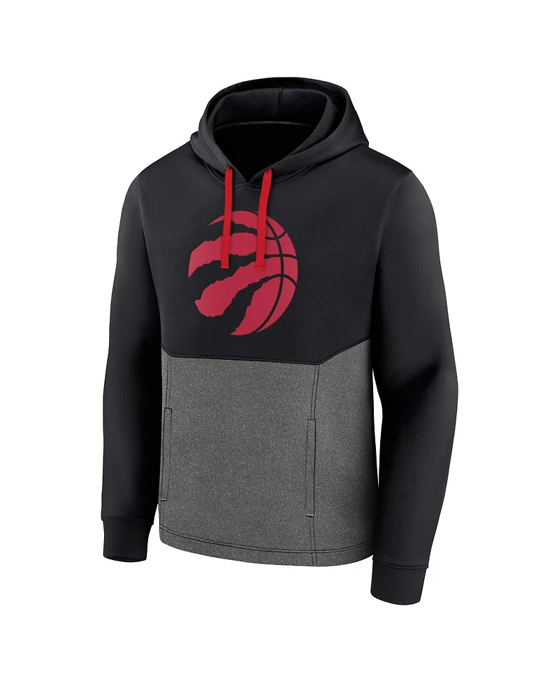 Fanatics Men's Black Toronto Raptors Winter Camp Pullover Hoodie