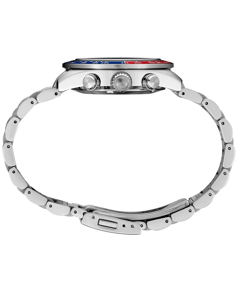 Seiko Men's Solar Chronograph Prospex Speedtimer Stainless Steel Bracelet Watch 41mm