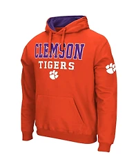 Colosseum Men's Orange Clemson Tigers Sunrise Pullover Hoodie