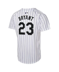 Nike Big Boys and Girls Kris Bryant White Colorado Rockies Home Game Player Jersey