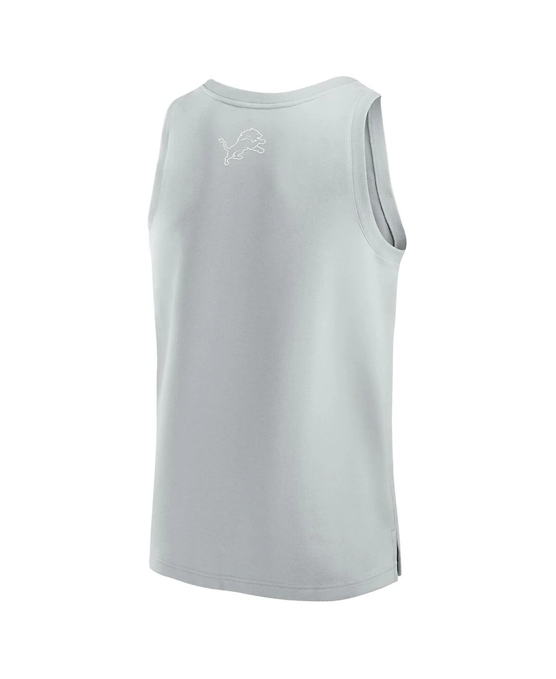 Fanatics Men's Gray Detroit Lions Elements Tank Top
