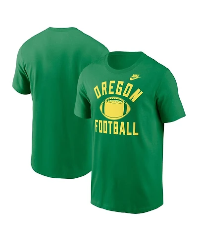 Nike Men's Green Oregon Ducks Legacy Football Icon T-Shirt