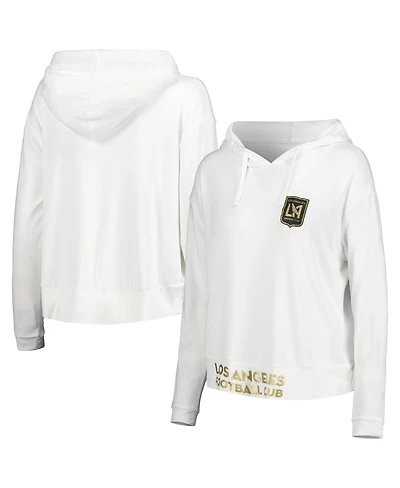 Concepts Sport Women's White Lafc Accord Hoodie Long Sleeve Top