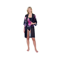 Gottex Women's Water Lily Kimono Flutter Sleeve Coverup