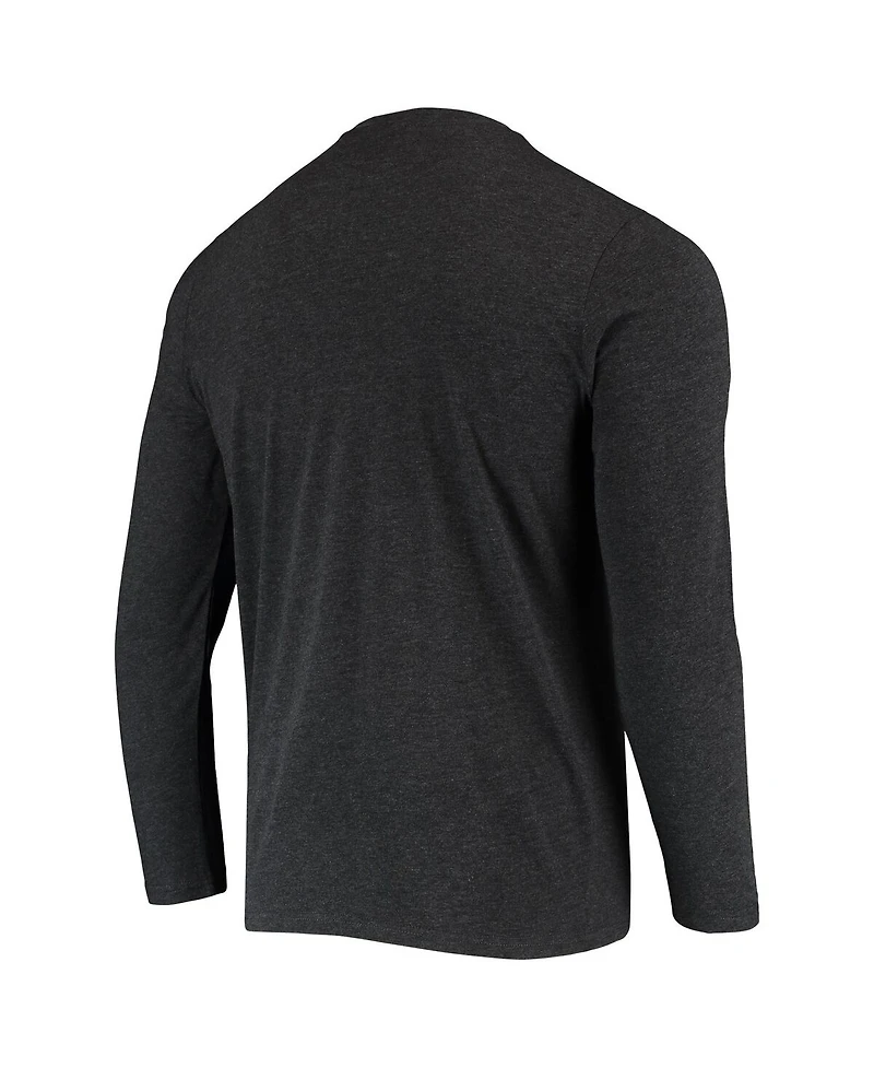 Sportiqe Men's and Women's Heathered Black Phoenix Mercury Pride Tri-Blend Long Sleeve T-Shirt