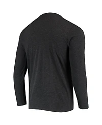 Sportiqe Men's and Women's Heathered Black Phoenix Mercury Pride Tri-Blend Long Sleeve T-Shirt