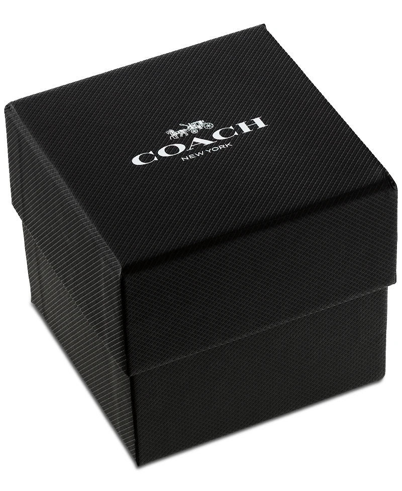 Coach Women's Cruiser Automatic Carnation Gold Stainless Steel Bracelet Watch 37mm