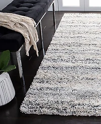 Safavieh Fontana Shag FNT842A 2'3"x8' Runner Area Rug