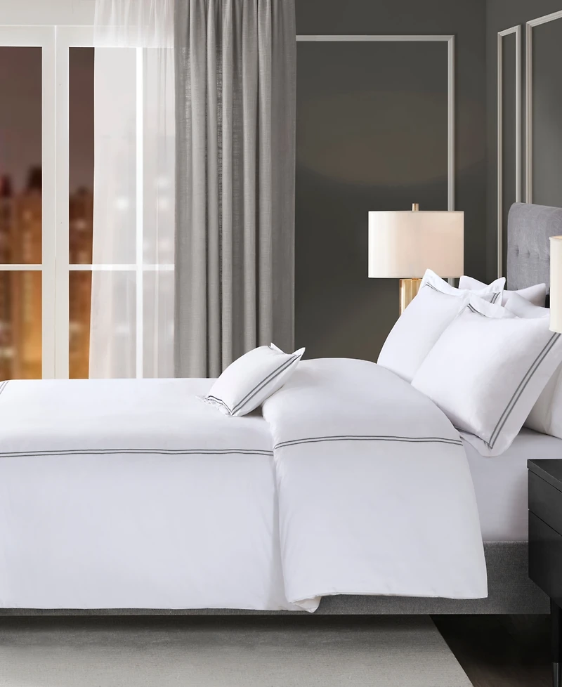 Madison Park Signature Luxury Collection Embroidered 4-Pc. Duvet Cover Set