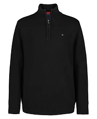 Tommy Hilfiger Toddler and Little Boys Solid 1/4 Zip Sweater