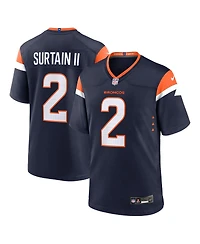 Nike Men's Patrick Surtain Ii Navy Denver Broncos Mile High Collection Alternate Game Jersey