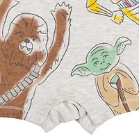 Star Wars Baby Boys The Mandalorian Romper and Bucket Sun Hat